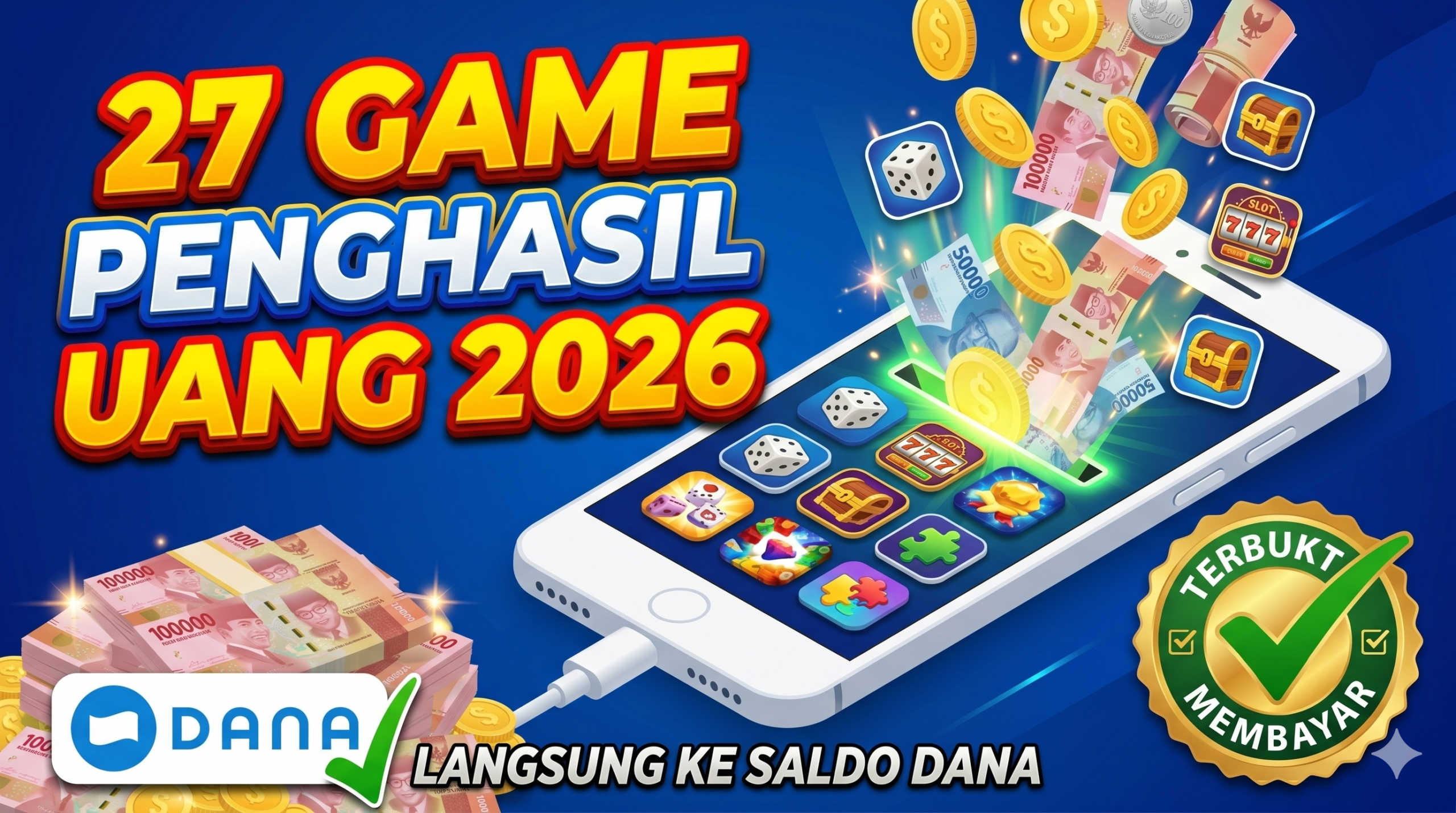 27 Game Penghasil Uang 2026 yang Terbukti Membayar Langsung ke Saldo DANA