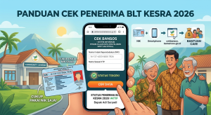 Cek Penerima BLT Kesra 2026 di cekbansos.kemensos.go.id, Cukup Pakai NIK