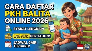 Cara Daftar PKH Balita Online 2026: Syarat, Nominal Rp3 Juta, dan Jadwal Cair