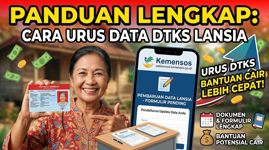 Cara Mengurus Data DTKS untuk Lansia