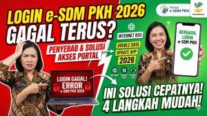 Login e-SDM PKH 2026 Gagal Terus? Ini Penyebab dan Solusi Akses Portal Kemensos