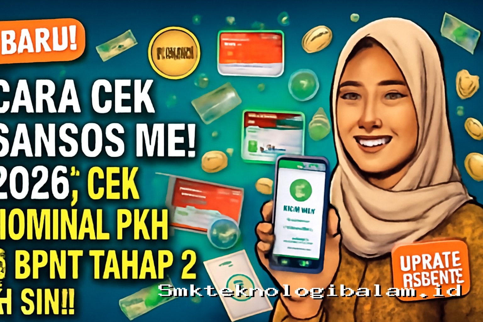Cara Cek Bansos Mei 2026: Cek Nominal PKH & BPNT Tahap 2 Di Sini!