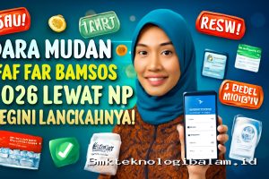 Cara Mudah Daftar Bansos 2026 Lewat HP, Begini Langkahnya!