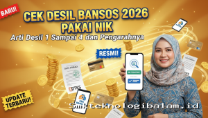 Cek Desil Bansos 2026 Pakai NIK: Arti Desil 1 Sampai 4 dan Pengaruhnya