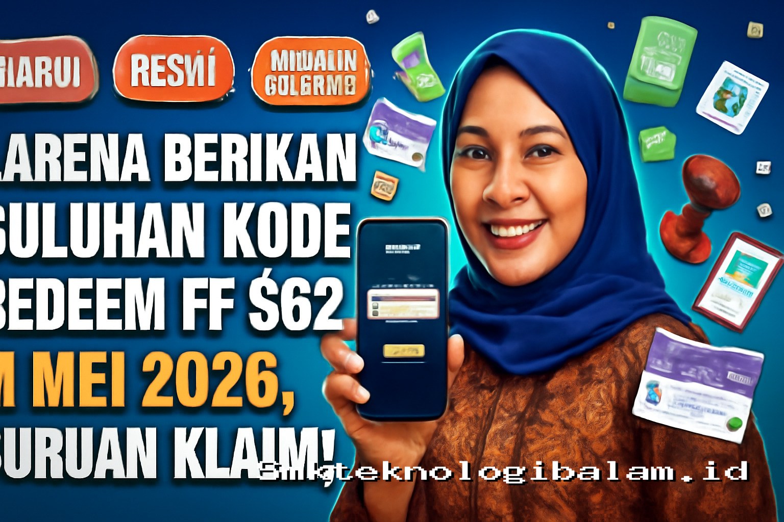 Garena Berikan Puluhan Kode Redeem FF SG2 11 Mei 2026, Buruan Klaim!