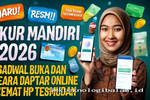 KUR Mandiri 2026: Jadwal Buka dan Cara Daftar Online Lewat HP Termudah