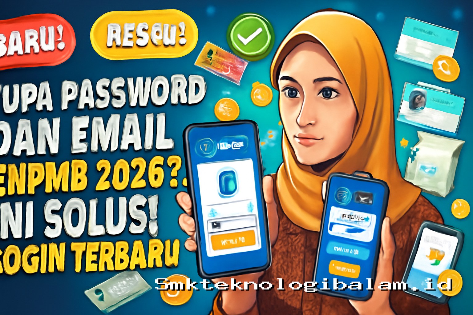 Lupa Password dan Email SNPMB 2026? Ini Solusi Login Terbaru